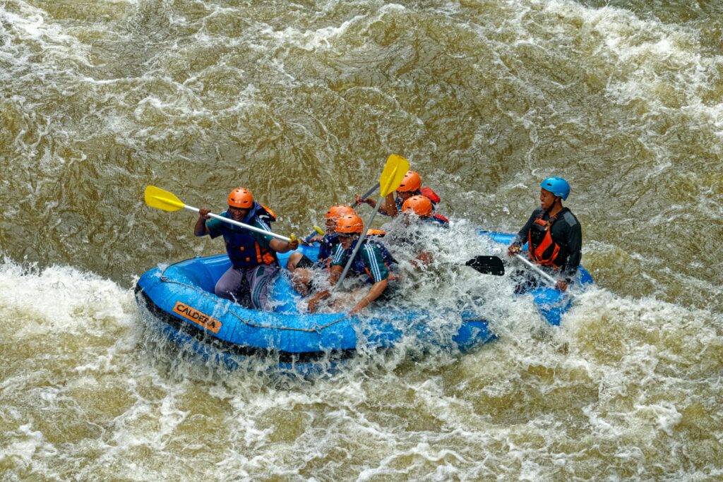 Rafting of Boat
