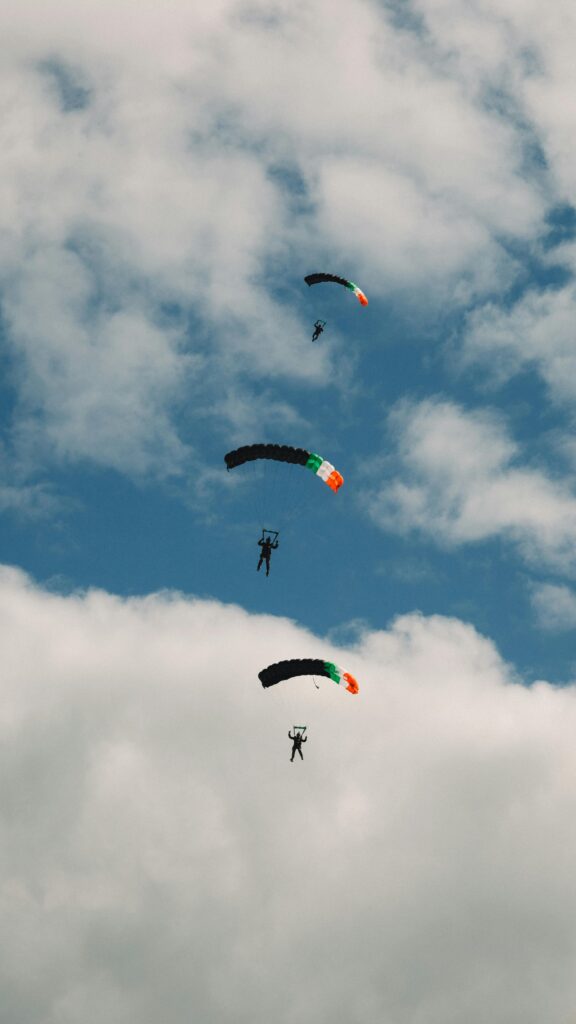 Paraglyding activity